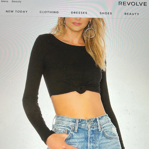 Privacy Please Cassie Crop Top as seen on Kristin Cavallari - Picture 1 of 9